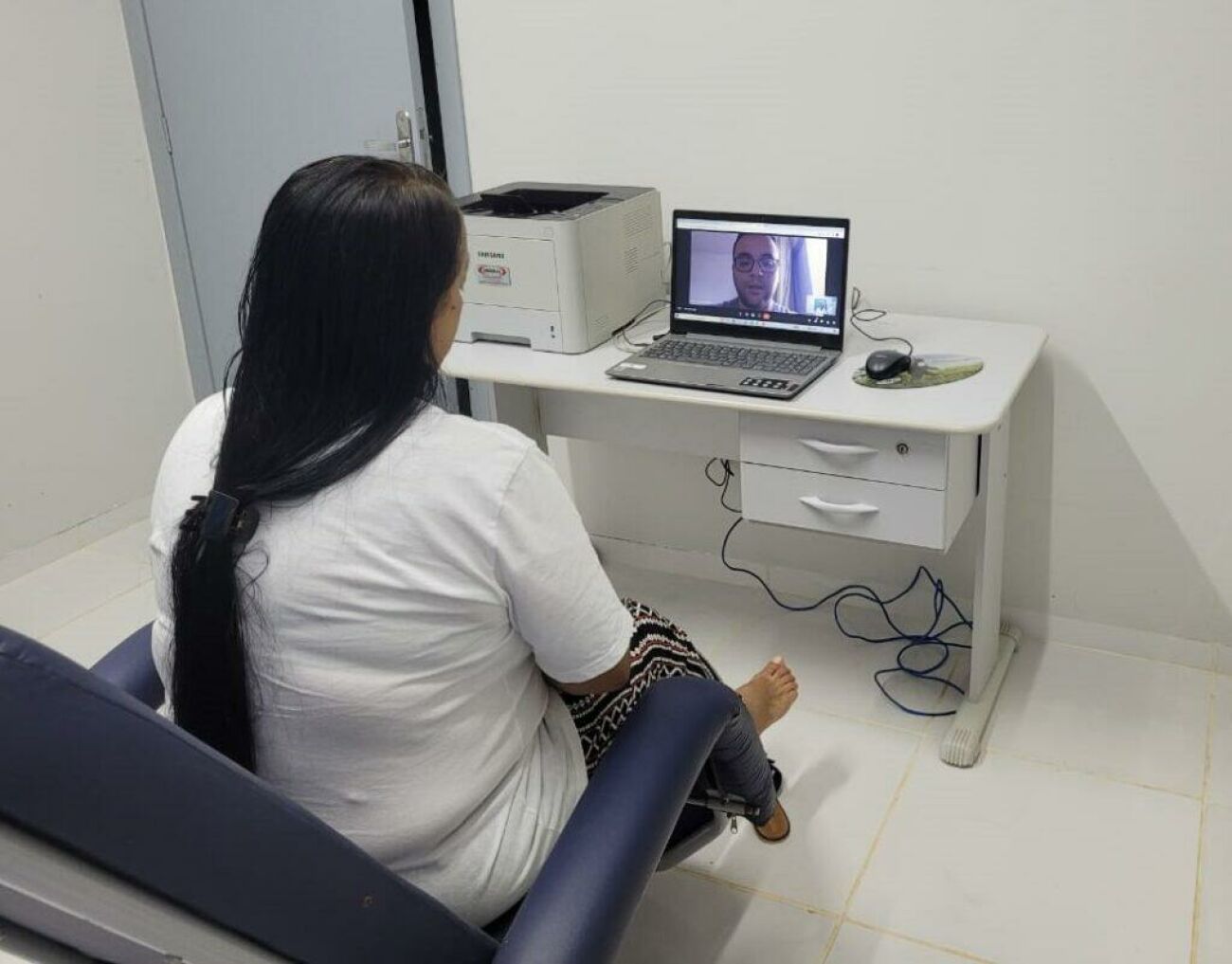 Ilustração da notícia Prefeito Delegado Murilo moderniza saúde em Pedro Gomes com atendimento remoto e médicos especialistas da MS Todo dia